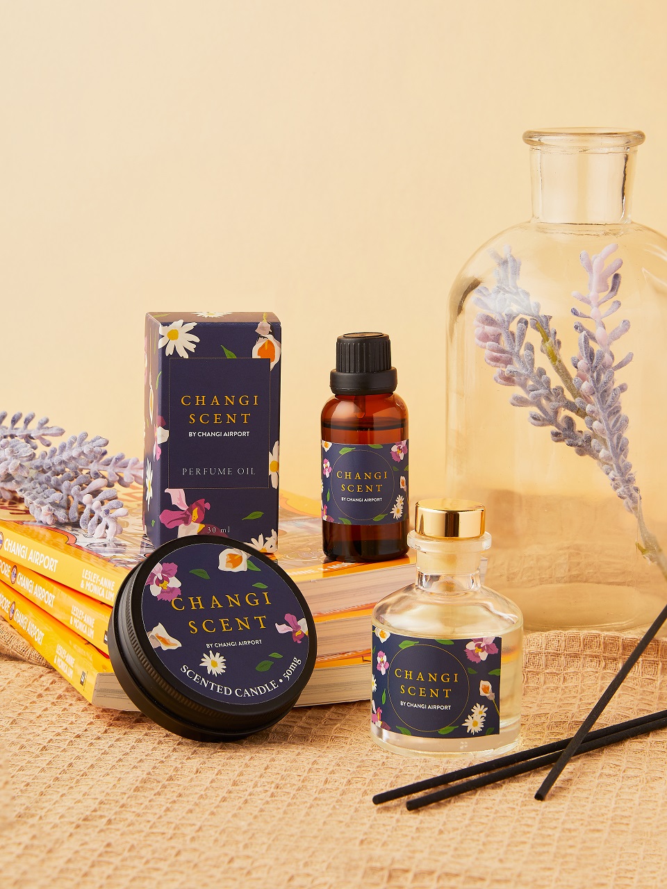The Changi Scent collection available at GIFT by Changi Airport